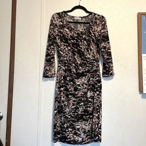 Calvin Klein 3/4 Sleeve Company Dress